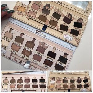 The Balm nude dude and nude tude palettes